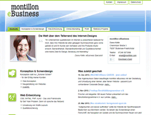 Tablet Screenshot of montillon.com